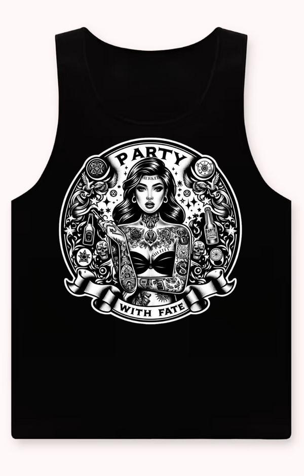 MEN'S PARTY WITH FATE TANK TOP