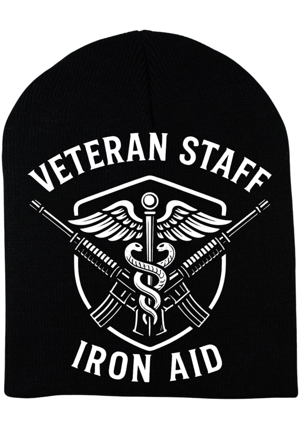 Veteran Staff Iron Aid Beanie