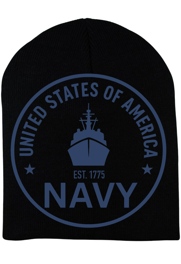 Navy Beanie
