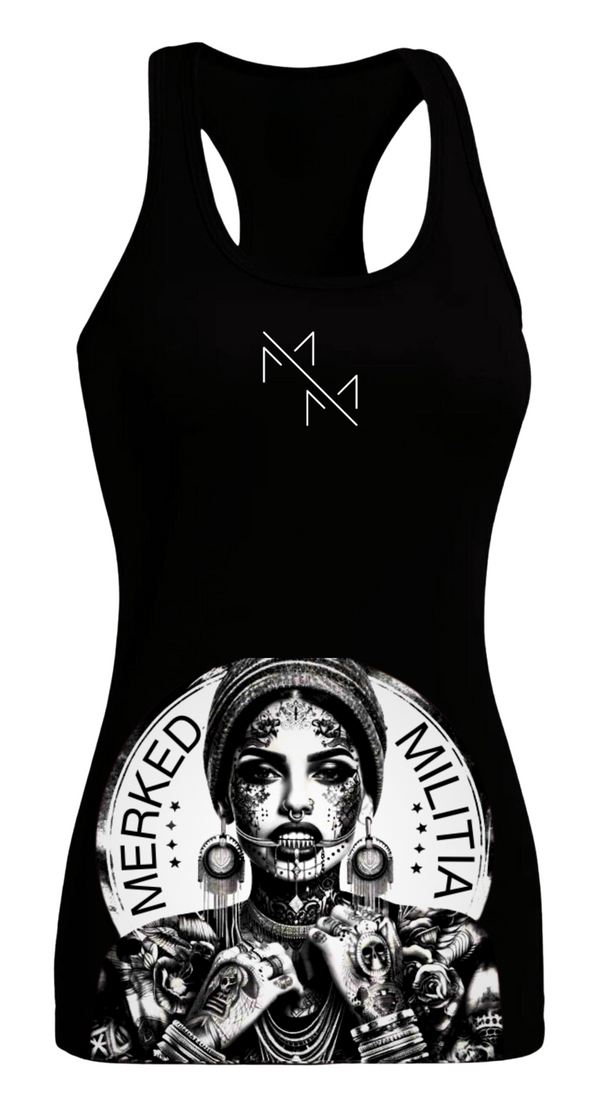 WOMEN'S LOWRIDER COLLECTION: THE DIVINE RACERBACK TANK