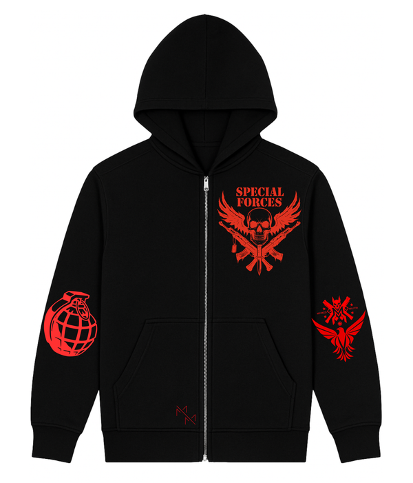 Special Forces  Zip Up Hoodie