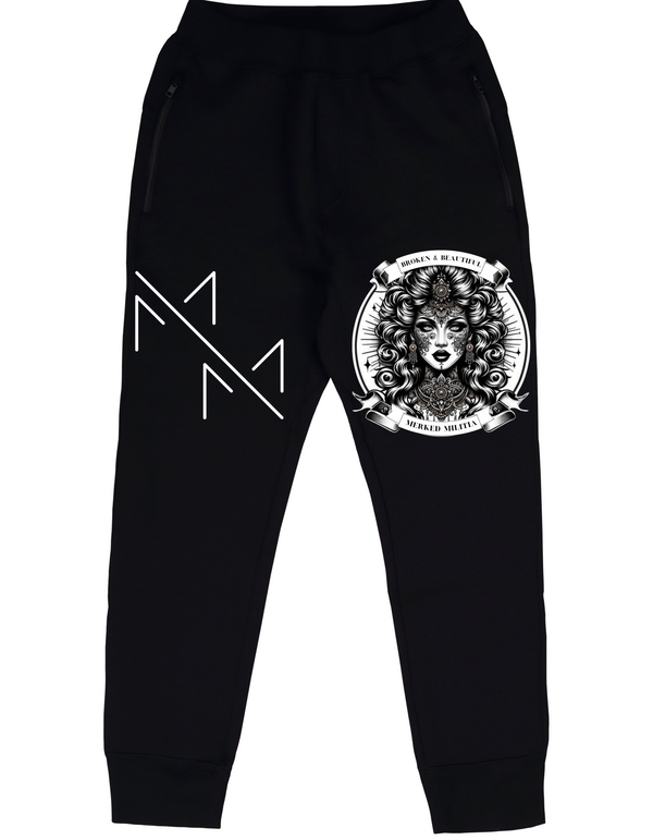UNISEX BROKEN AND BEAUTIFUL SWEATPANTS