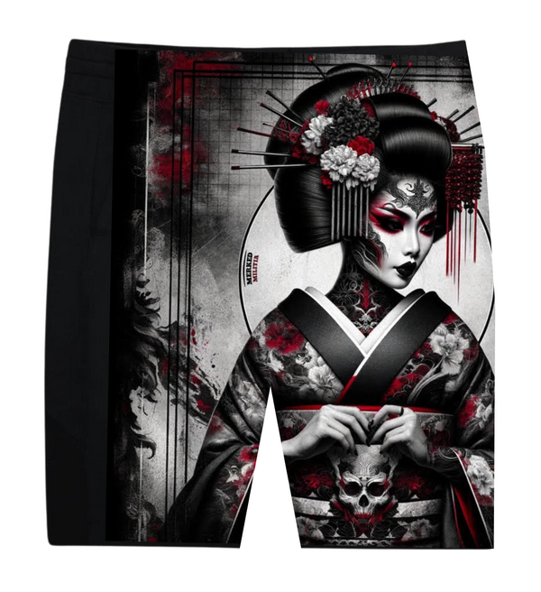 MEN'S DARK GEISHA SHORTS