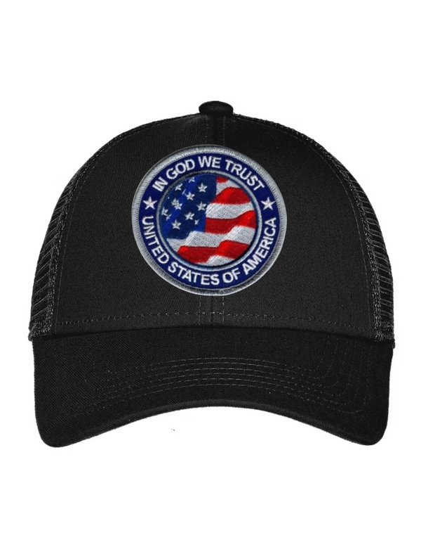 In God We Trust Patch Hat