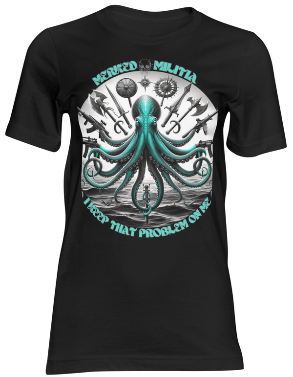 WOMEN'S I KEEP THAT PROBLEM ON ME TEE