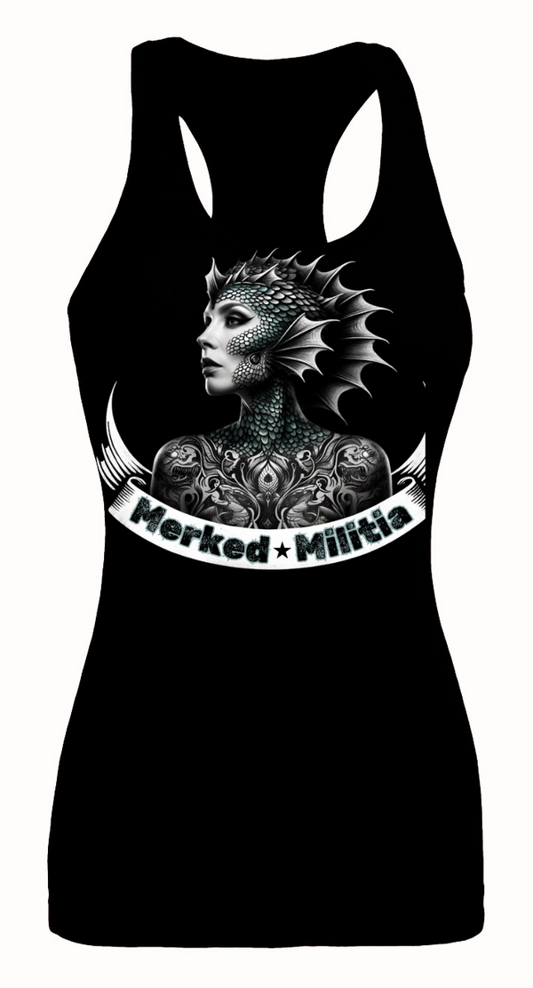 WOMAN'S BAD BRACKISH RACERBACK TANK